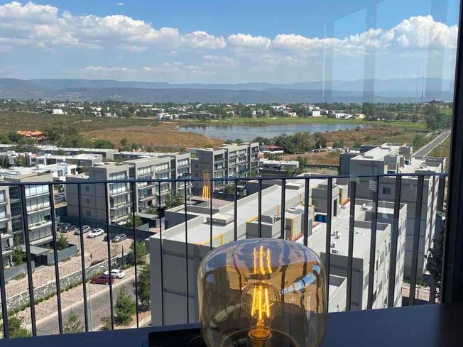 Departamento en venta energía sustentable, innovación tecnológica y belleza. En Campiña del Bosque. — fotografía 1